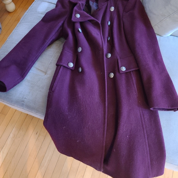 SteamPunk style Plum colored jacket sz 0/XS - Picture 3 of 6